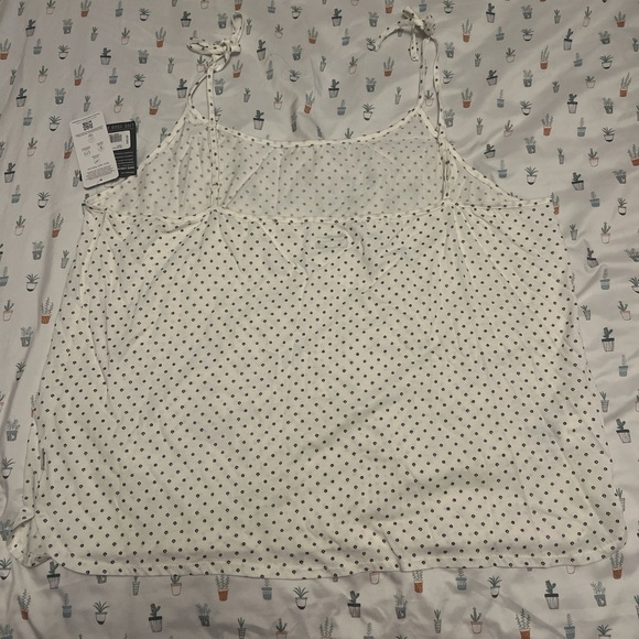 Eddie Bauer Black and White Polka Dot Camisole - Picture 6 of 6